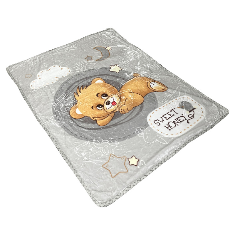 پتو کودک مدل Honey Bear سایز 120x100 سانتی متر