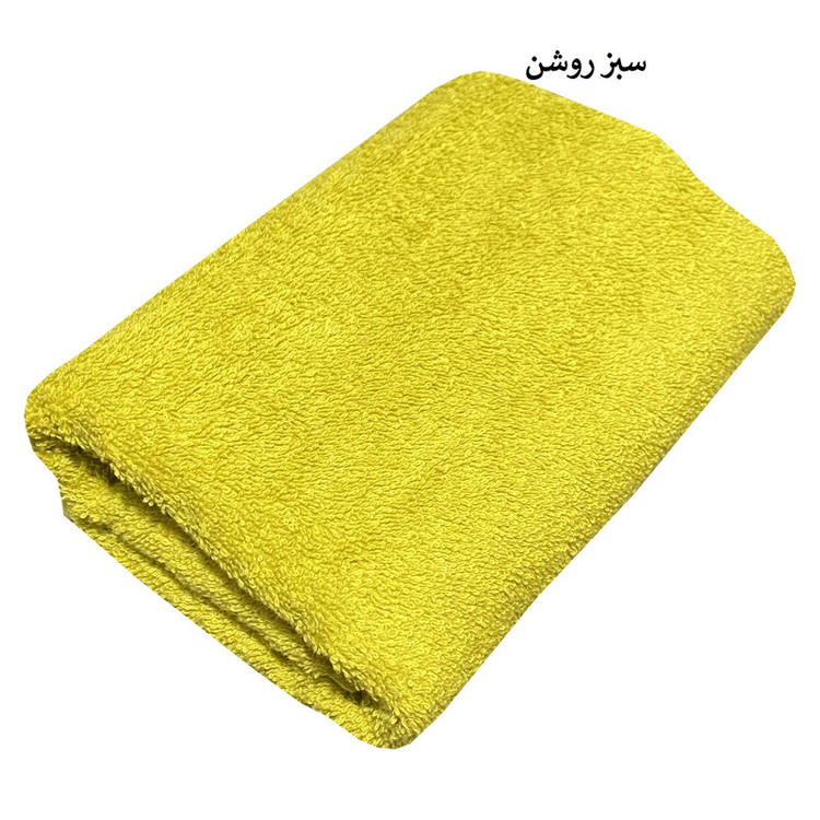 حوله دستی شایسته مدل تبسم سایز 40x75 سانتی متر