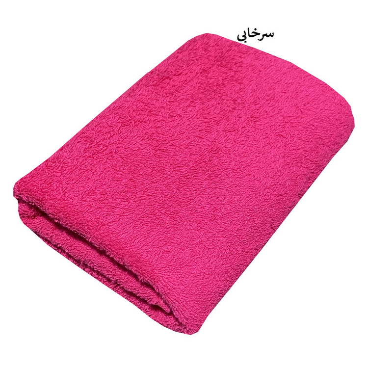 حوله دستی شایسته مدل تبسم سایز 40x75 سانتی متر