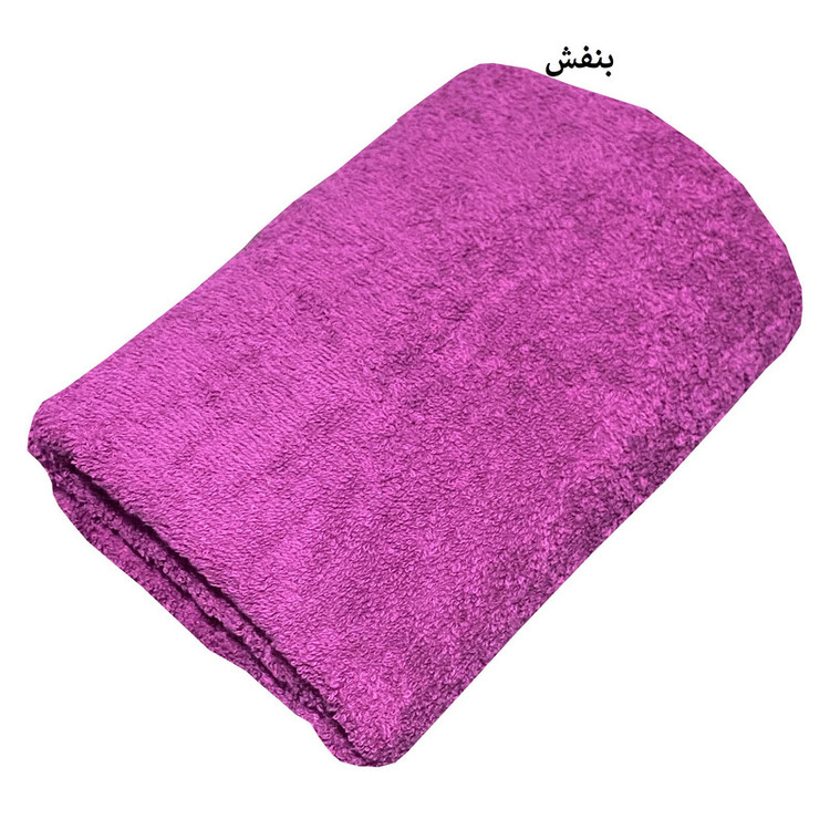 حوله دستی شایسته مدل تبسم سایز 40x75 سانتی متر