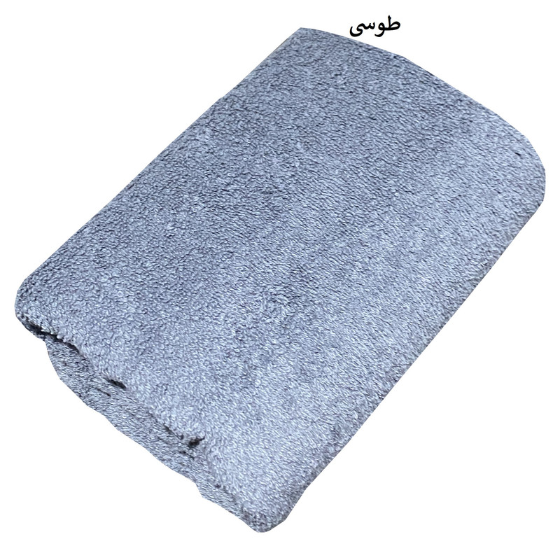 حوله دستی شایسته مدل تبسم سایز 40x75 سانتی متر